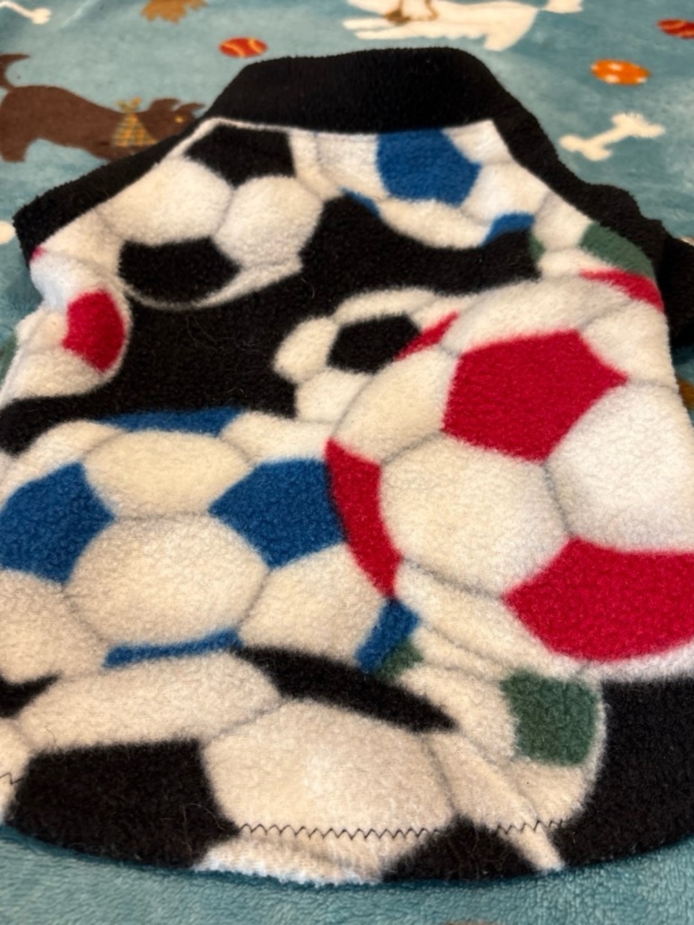 Unbranded Fleece Small Pet Robe in Black, White, Red, Blue small/medium